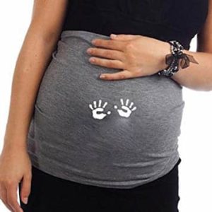 Bandeau de Grossesse Motif Mains