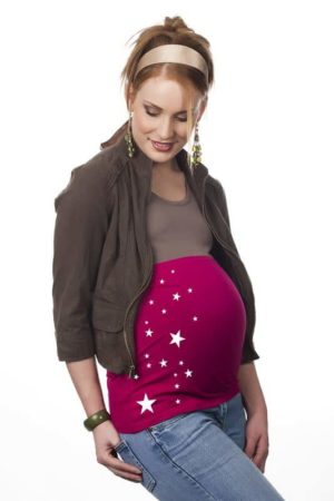 Bandeau de grossesse etoiles Mamaband