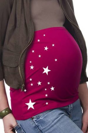 Bandeau de grossesse etoiles Mamaband