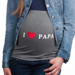 bandeau de grossesse i love papa