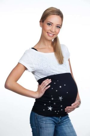 Bandeau de grossesse etoiles Mamaband