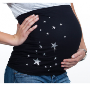 Bandeau de grossesse etoiles Mamaband